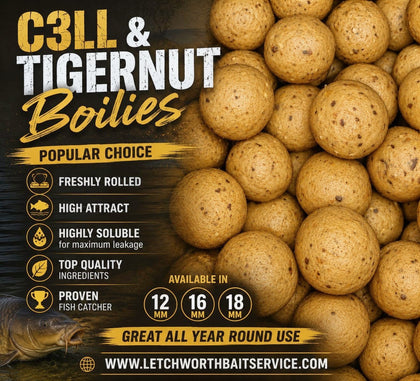 10kg C3LL & TIGERNUT BOILIES 16mm or 18mm