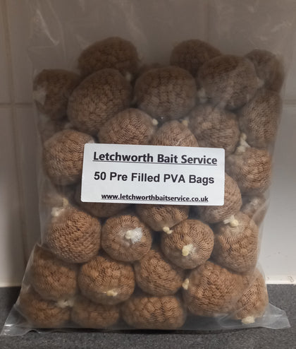 50 pre filled pva bags